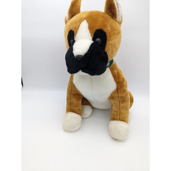 vintage Brooklyn Doll Toy Co boxer dog plush stuffed animal Carnival like toy 17 - Picture 11 of 12